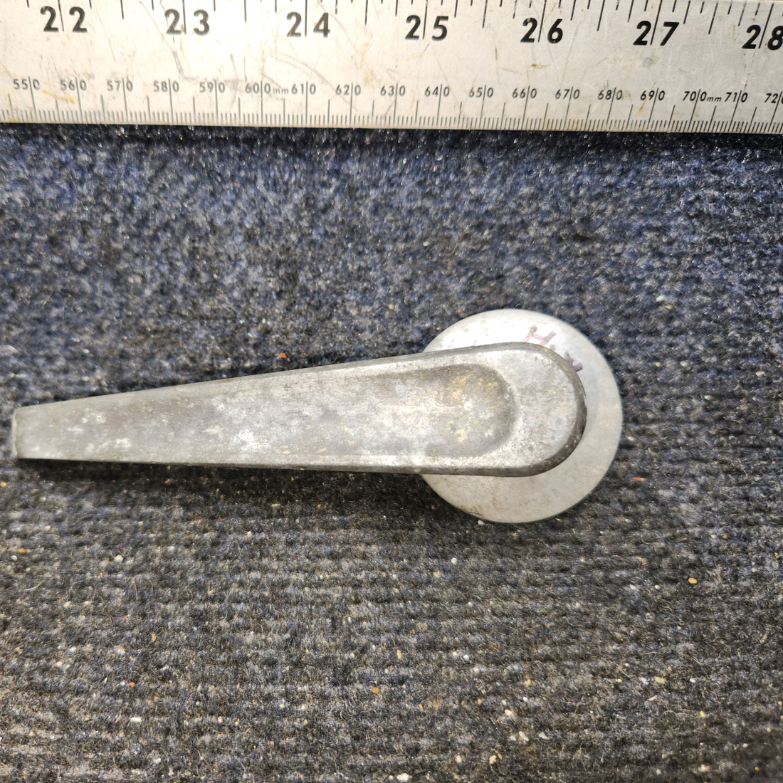Used aircraft parts for sale, 0711027-1 Cessna 172 Inside Cabin Door Handle LH or RH