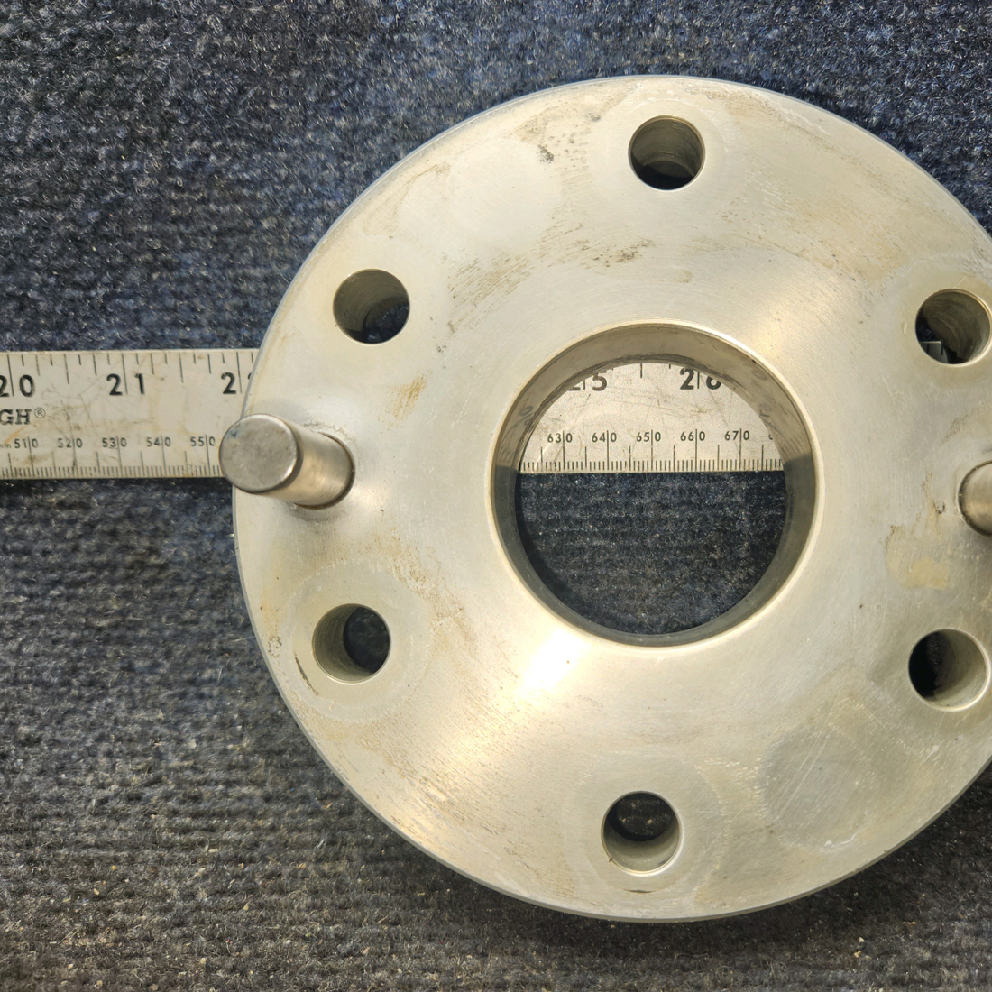 Used aircraft parts for sale, 25144K Beechcraft C23 SUNDOWNER Aircraft Propeller Spacer