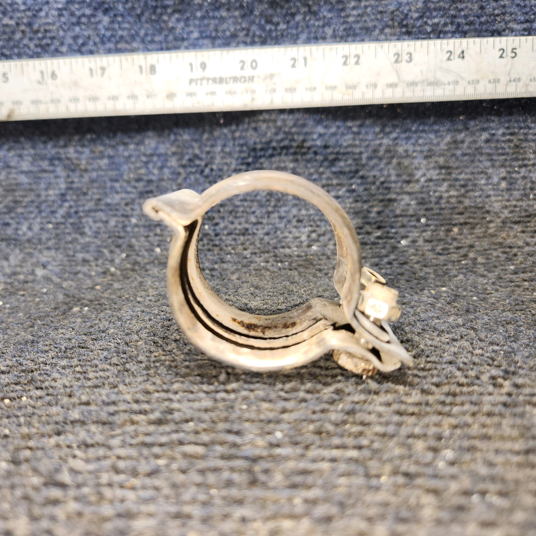 Used aircraft parts for sale, 0550176-50 Cessna 172E Exhaust Clamp Assy
