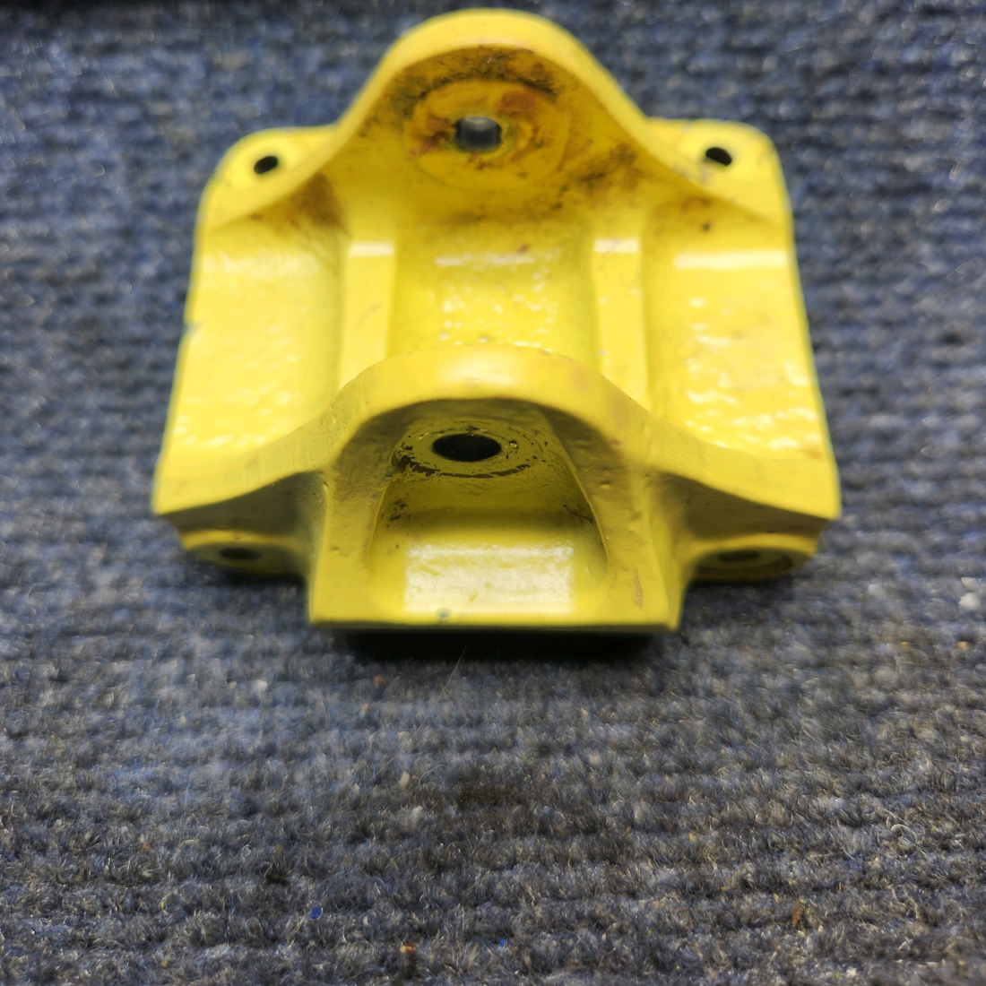 Used aircraft parts for sale, 35-524136-3 Beechcraft F33A RUDDER PEDAL BELLCRANK SUPPORT