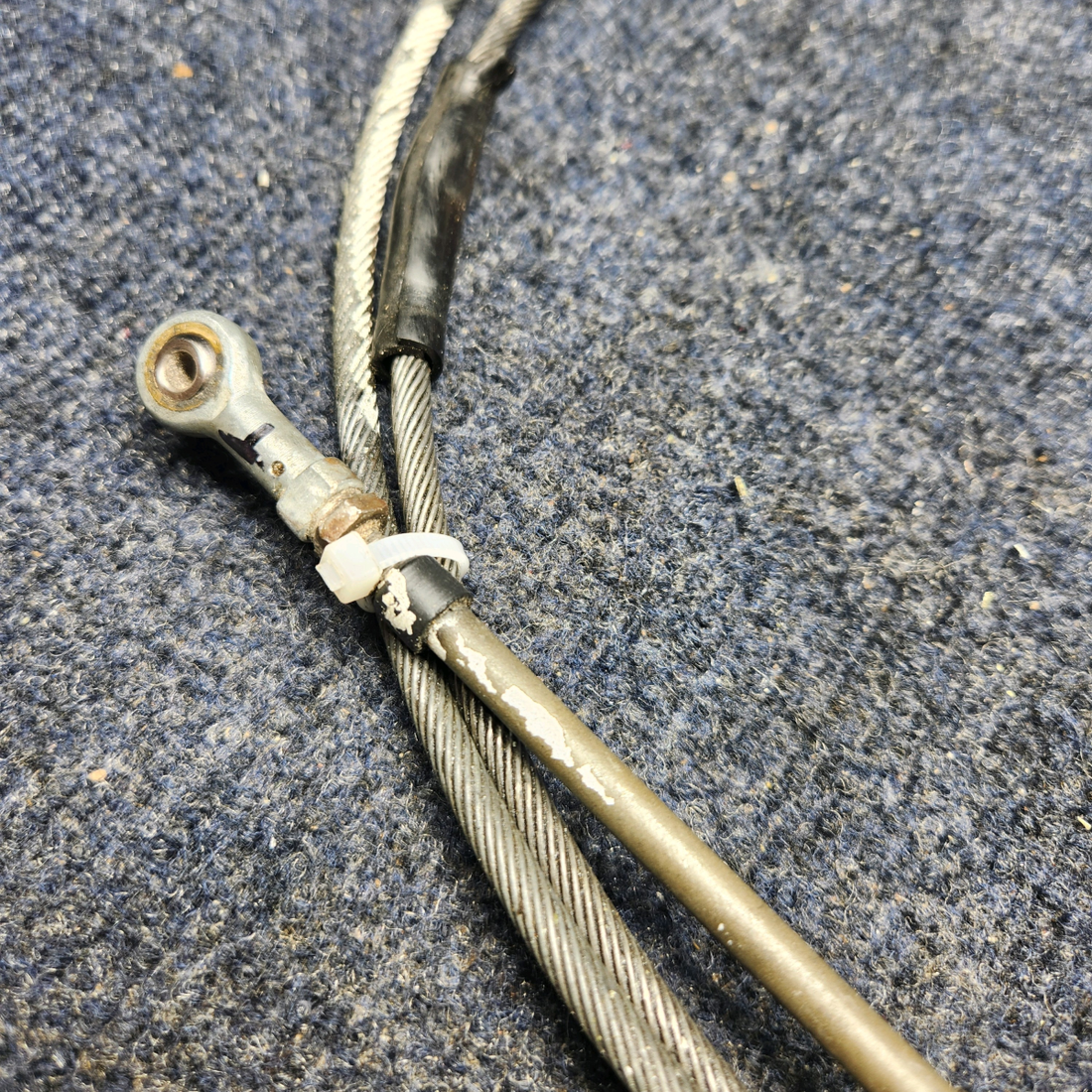 Used aircraft parts for sale, 555-815 Piper PA32RT-300 CONTROL CABLE THROTTLE PIPER