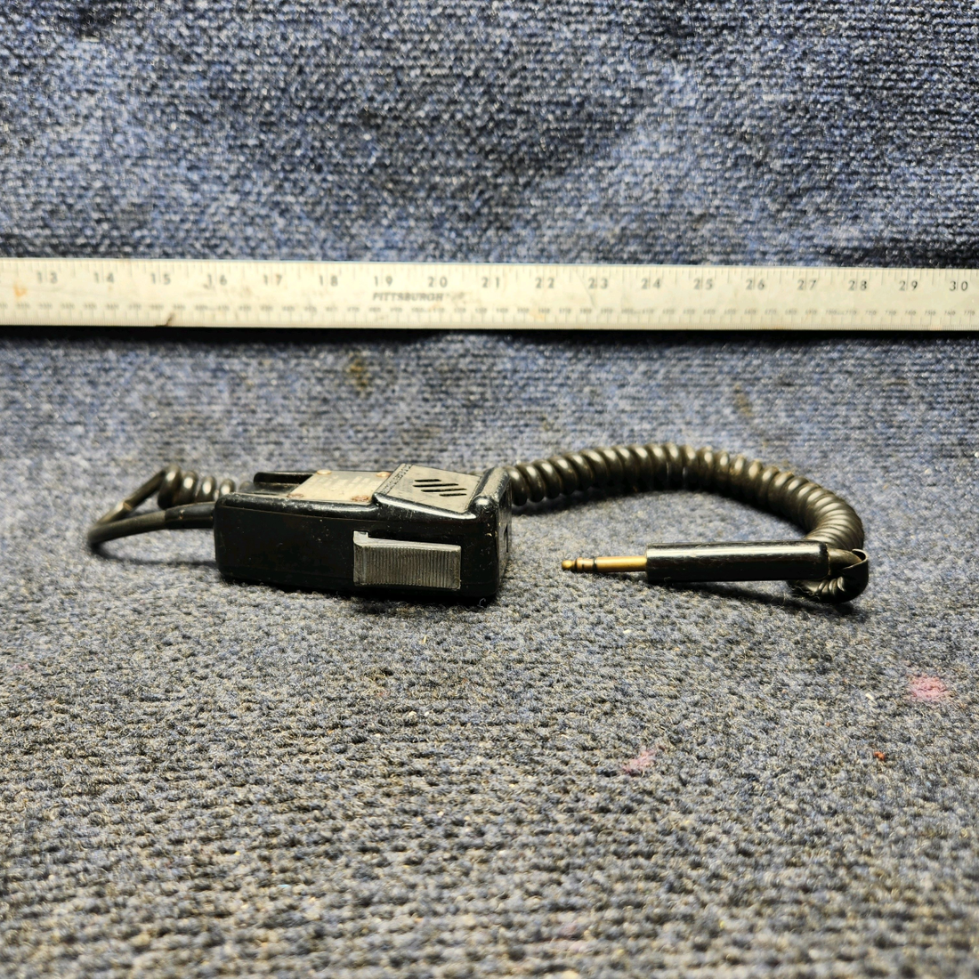 Used aircraft parts for sale, TEL-66C telex NOISE CANCELLING CARBON MICROPHONE