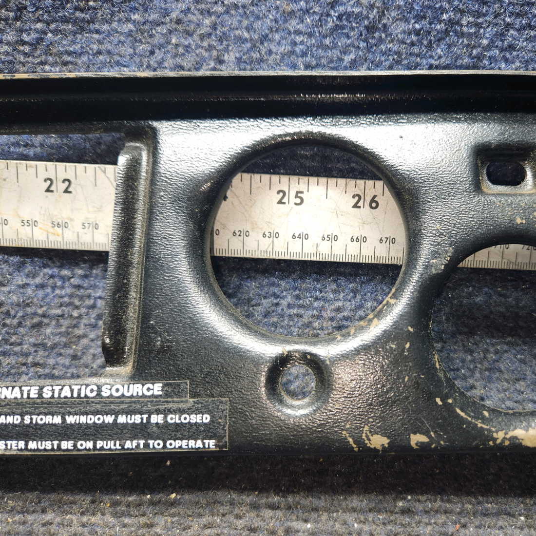 Used aircraft parts for sale, 69817-03 Piper PA32RT-300 Instrument Panel Cover - Lower Left