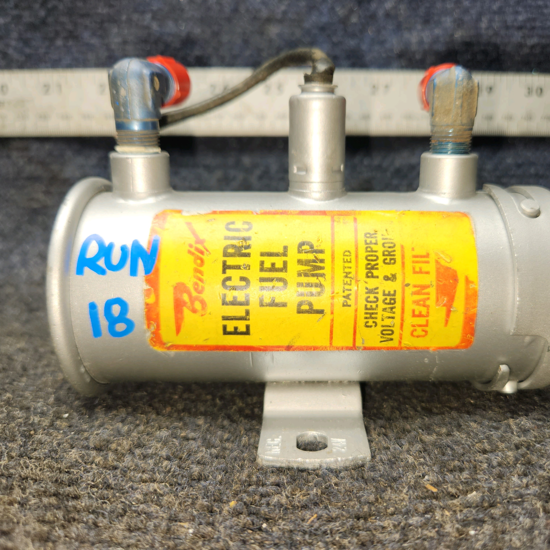 Used aircraft parts for sale, 477-003 Bendix Electronic Fuel Pump 24V