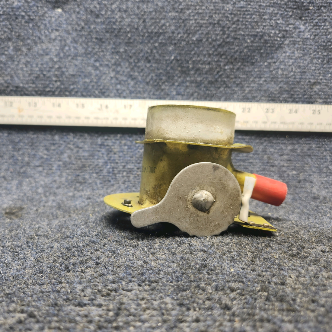 Used aircraft parts for sale, 68416-002 PIPER PA28-161 Warrior III CABIN AIR VENT VALVE ASSEMBLY FORWARD LH