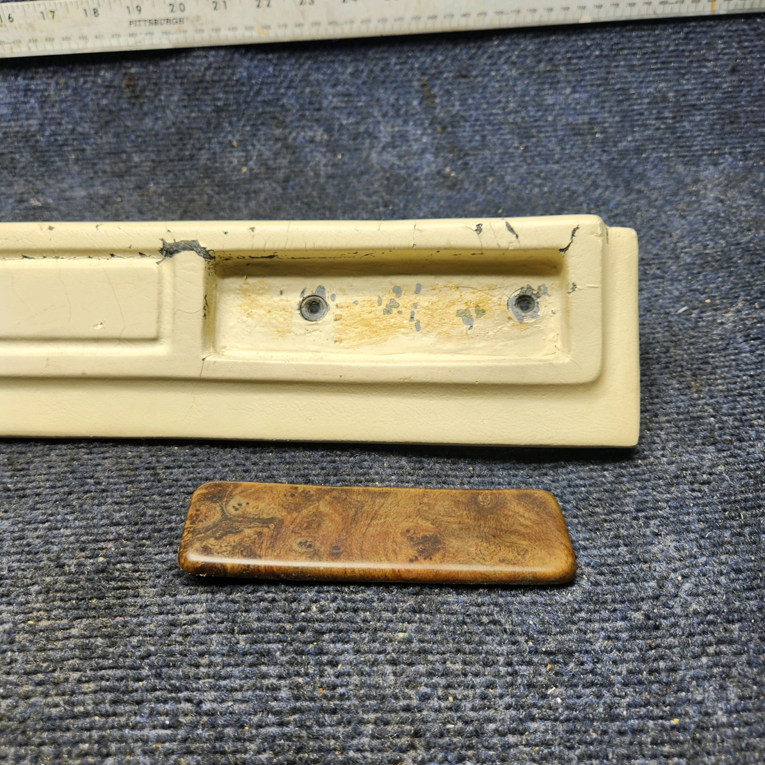 Used aircraft parts for sale, 58-530180-3 Beechcraft F33A ARMREST ASSEMBLY FORWARD RH