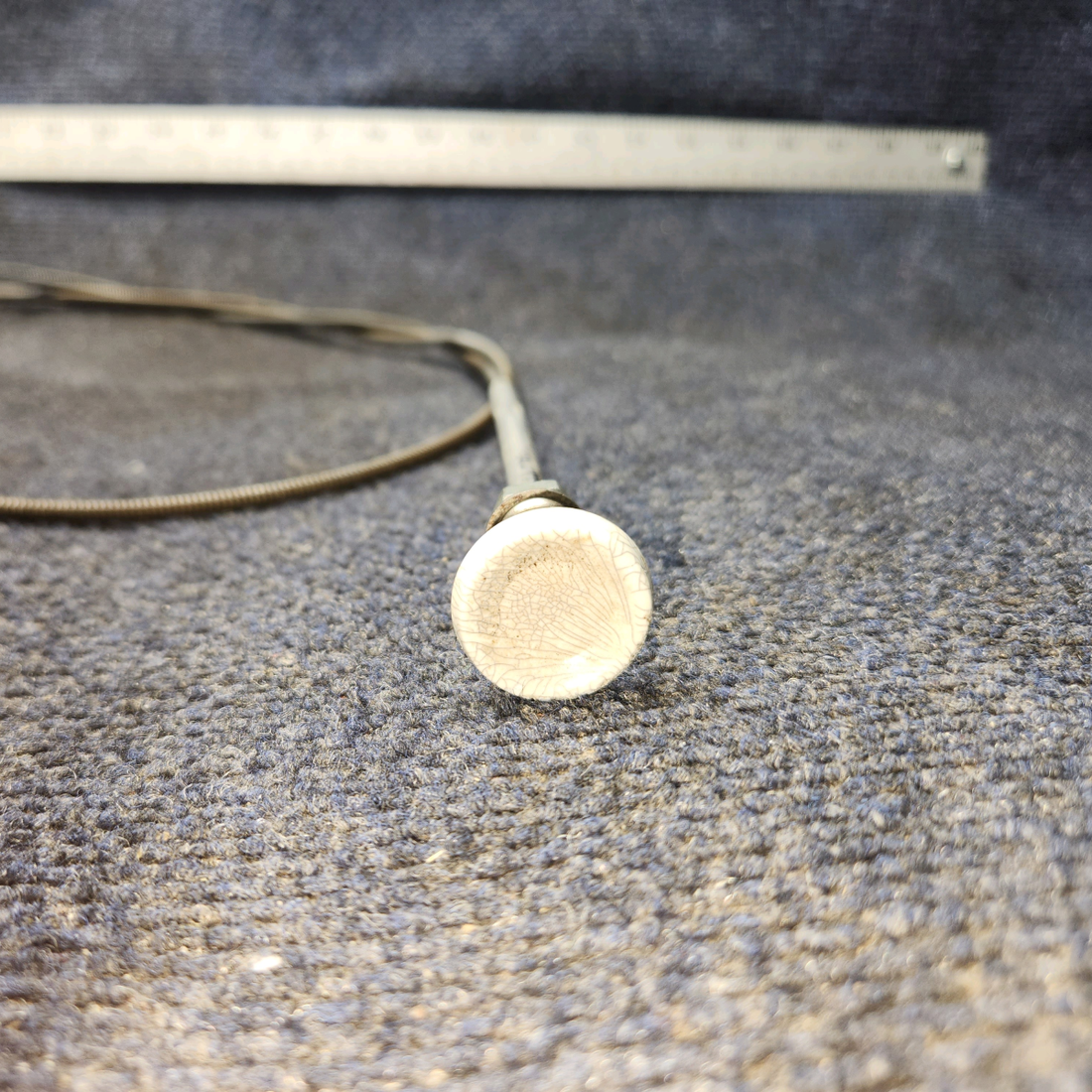 Used aircraft parts for sale, S1239-15 Cessna 172F Cabin Heat Control Cable (Length: 58”)