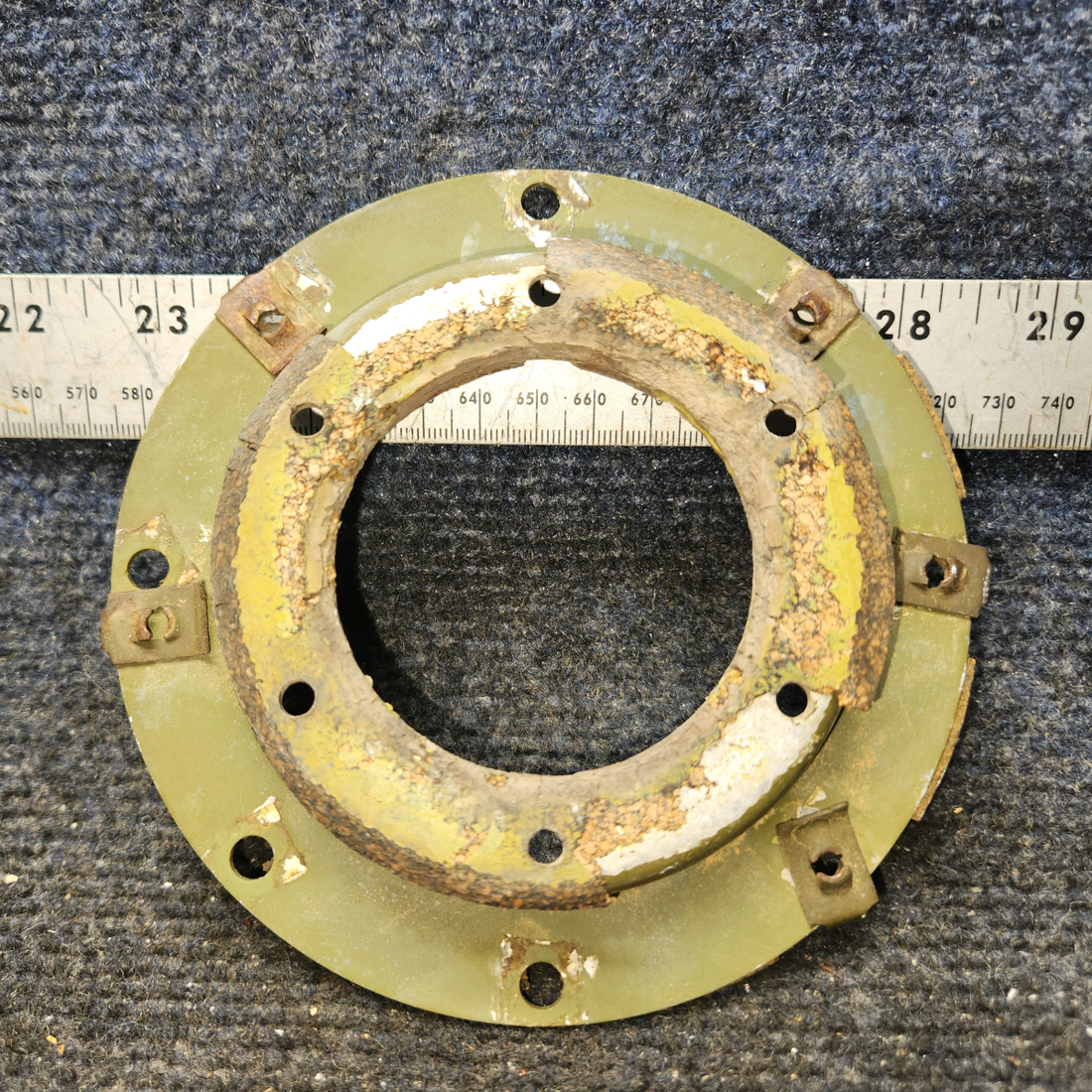 Used aircraft parts for sale, 0523529-1 Cessna 172F Fuel Tank Adapter Assembly