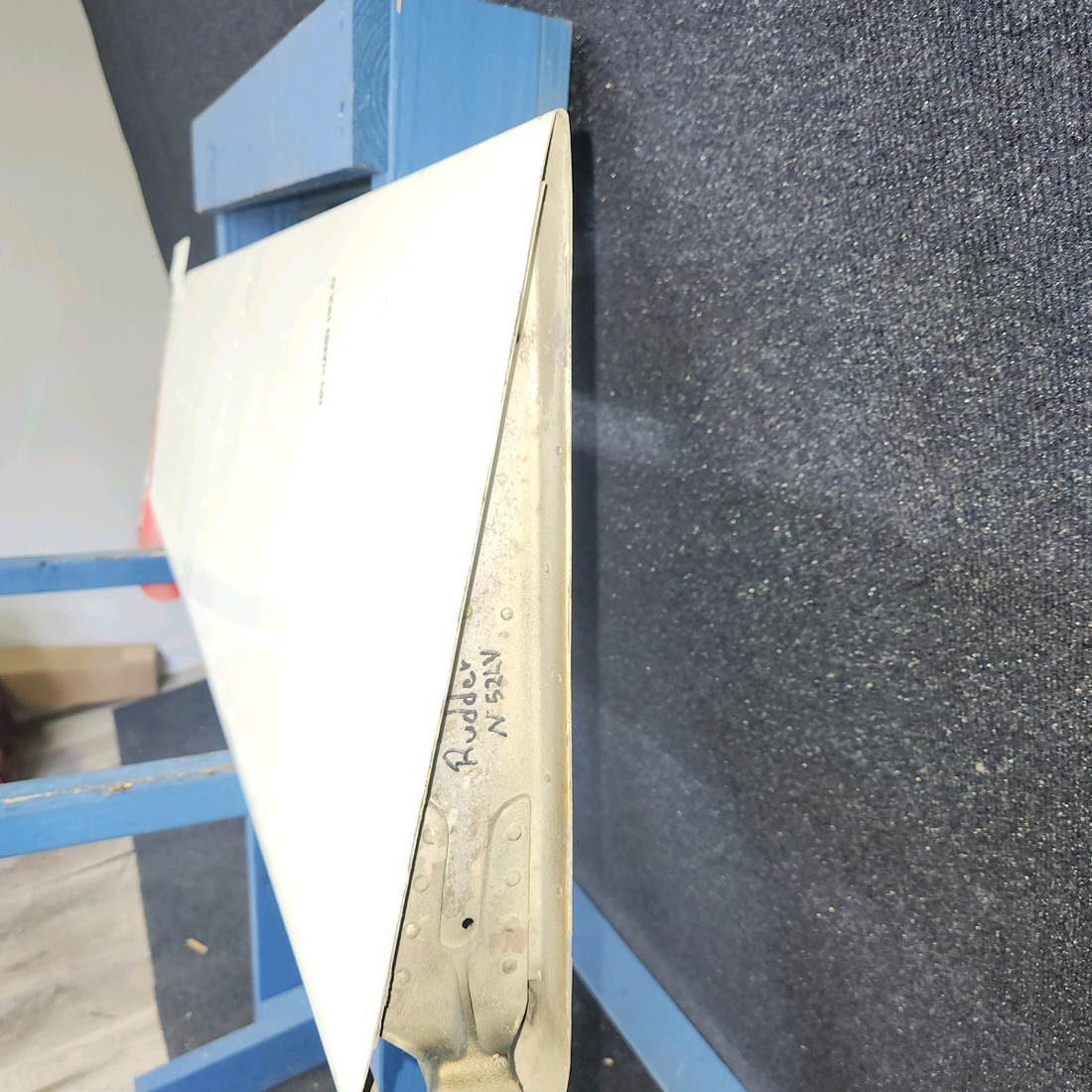 Used aircraft parts for sale, 169-640000-603 Beechcraft A24R Rudder Assembly