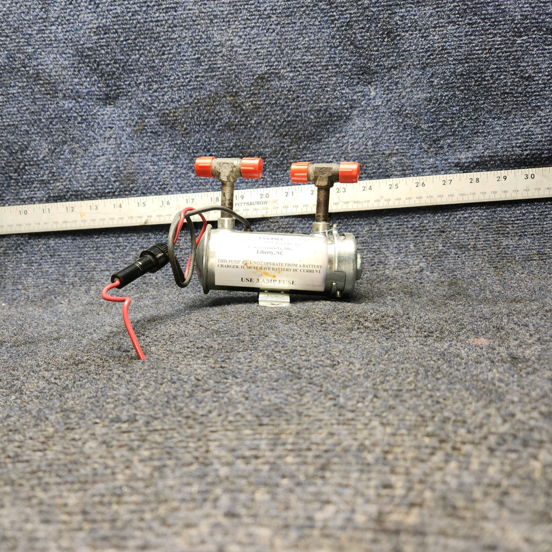 Used aircraft parts for sale, CA35328-800E PIPER PA-24-250 Facet Fuel Pump Assembly (Volts: 12)