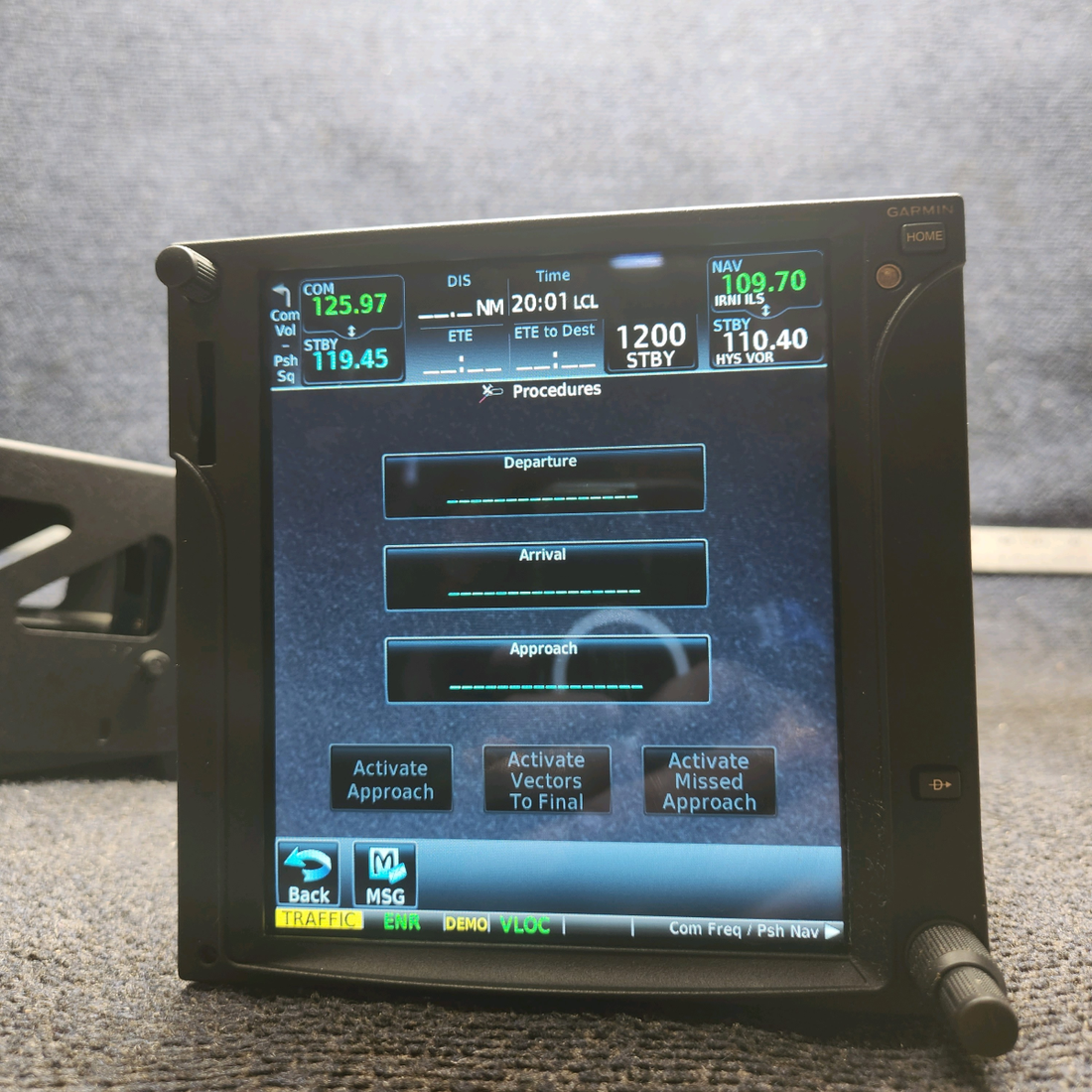 Used aircraft parts for sale, 011-02282-00 Garmin GTN-750 WAAS PIPER PA-24-250 GPS-Nav-Com Unit with Mods, NO Data Card