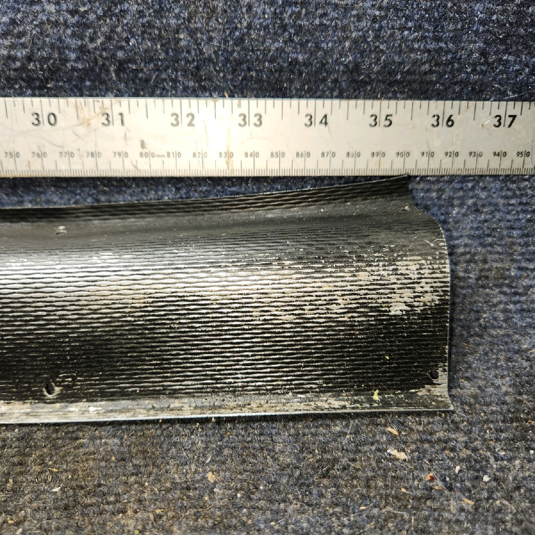 Used aircraft parts for sale, 36511-003 piper PA-28-181 Center Cabin Heat Duct Assembly RH