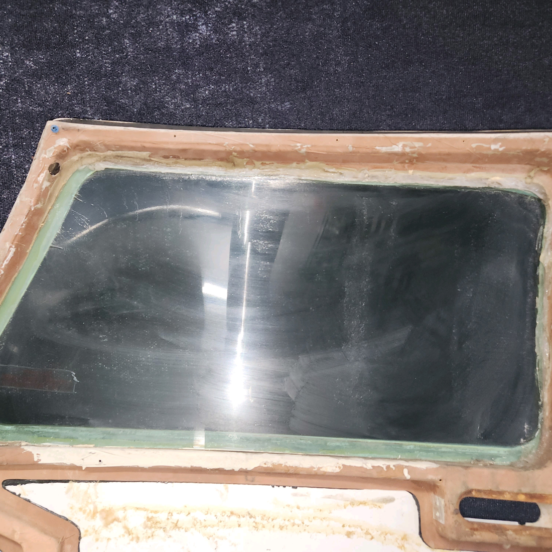 Used aircraft parts for sale, 169-420036-604 Beechcraft A24R RH Cabin Door W/ Hinge