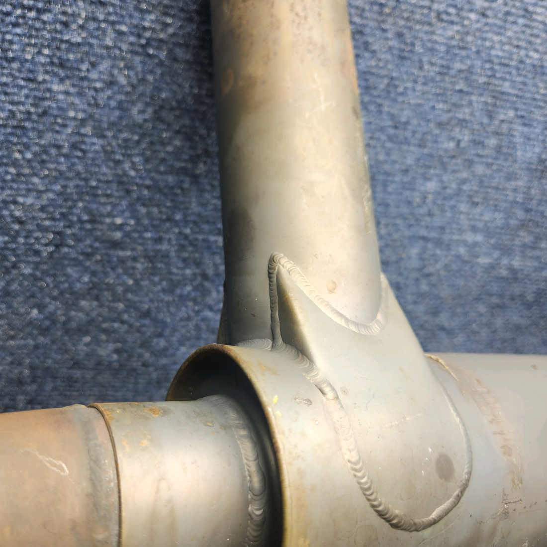 Used aircraft parts for sale, 35302-003 / 35301-000 / 62232-000 PIPER PA28-161 Warrior III REAR EXHAUST MUFFLER W EXHAUST STACKS