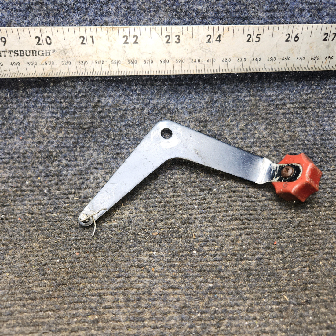 Used aircraft parts for sale, 24048-000, 67214-000 piper PA-28-181 Mixture Control Lever w/ Knob