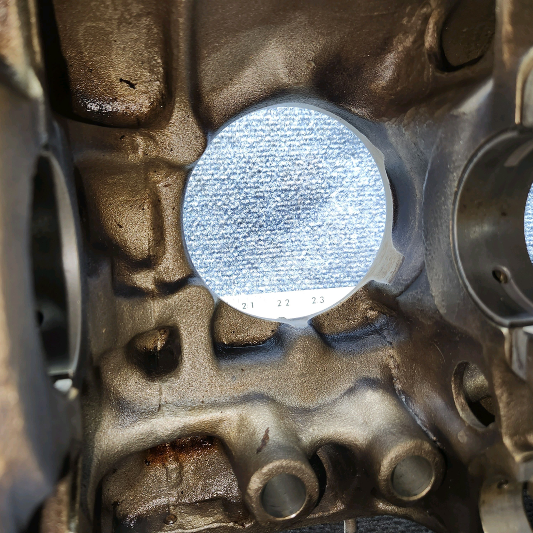 Used aircraft parts for sale, 530836 Continental O-300-D Cessna 172F Crankcase