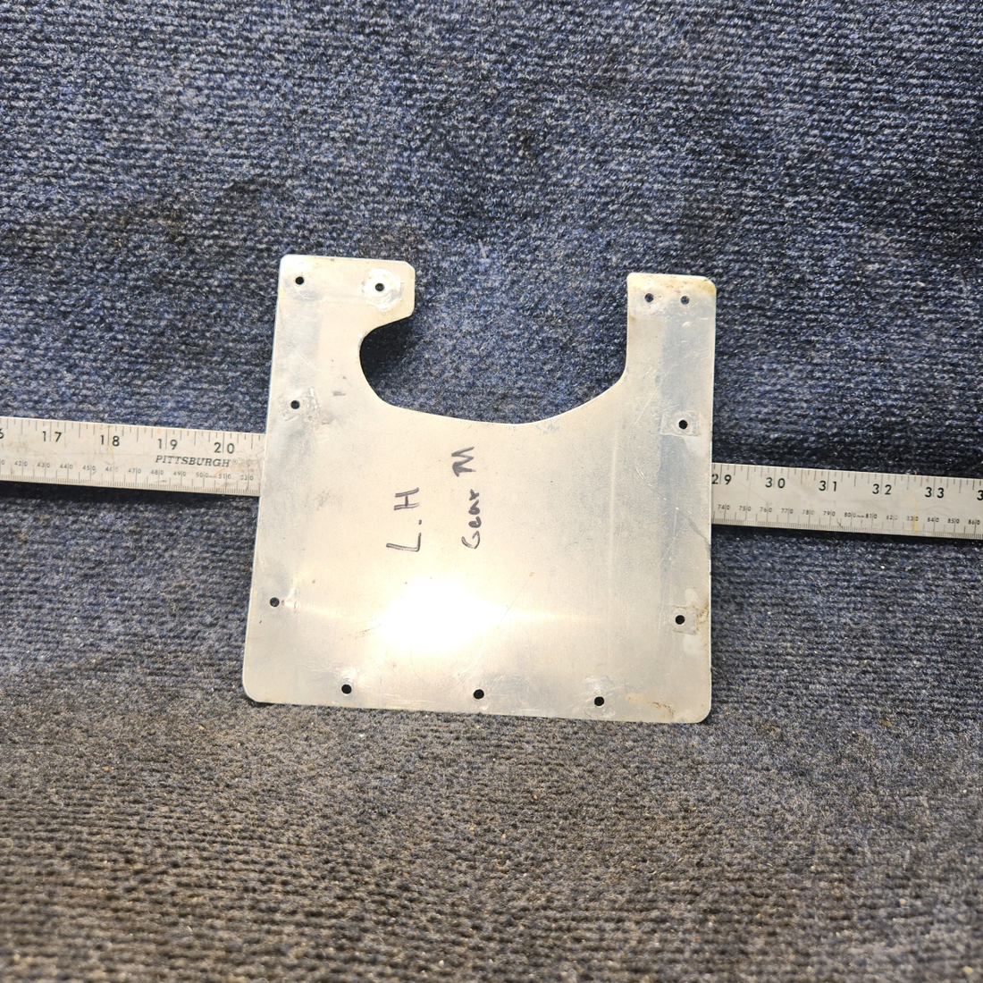 Used aircraft parts for sale, 65688-002 Piper PA28-161 Fairing Plate - LH