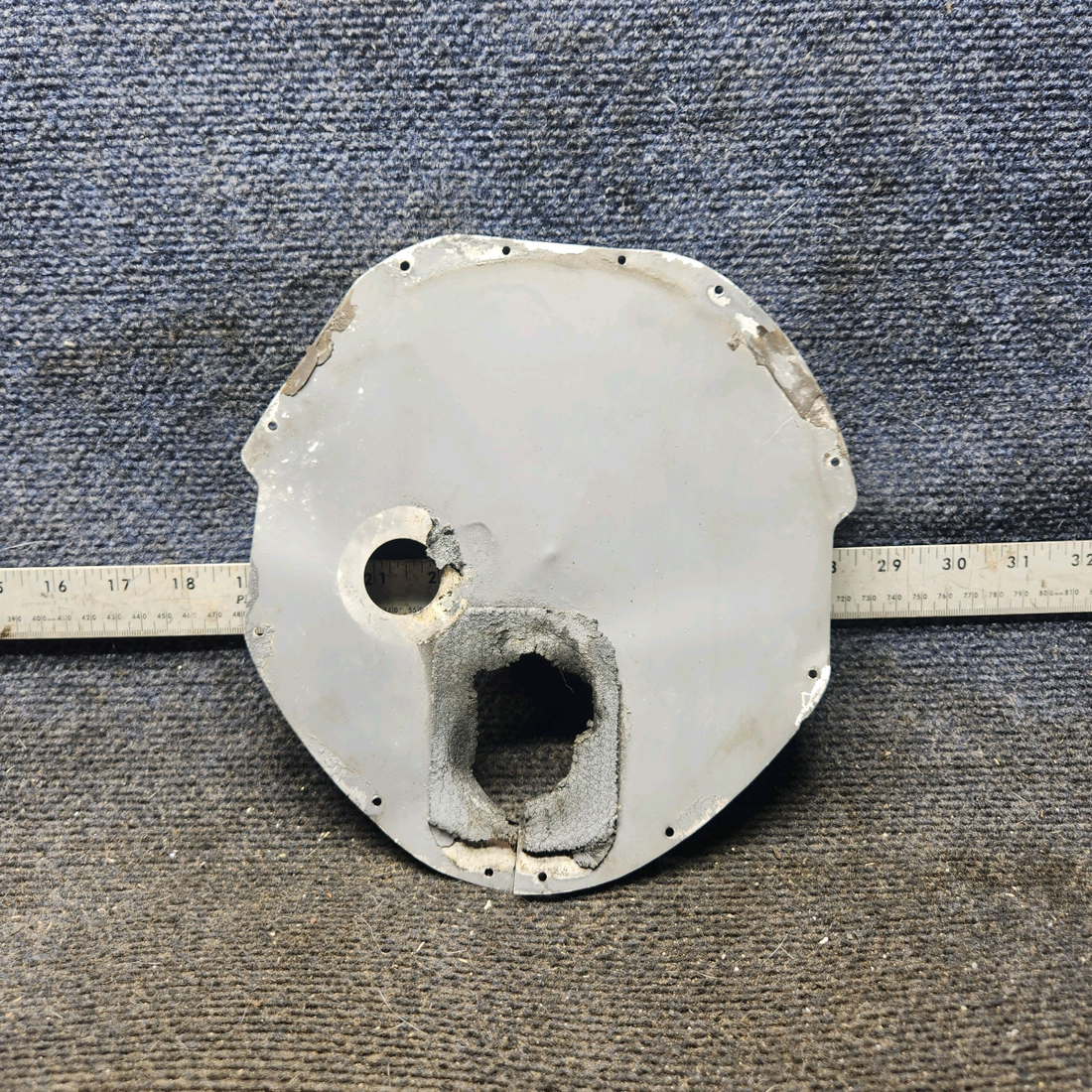Used aircraft parts for sale, 65494-000 piper PA-28-181 Aft Fuselage Closeout Plate Assembly