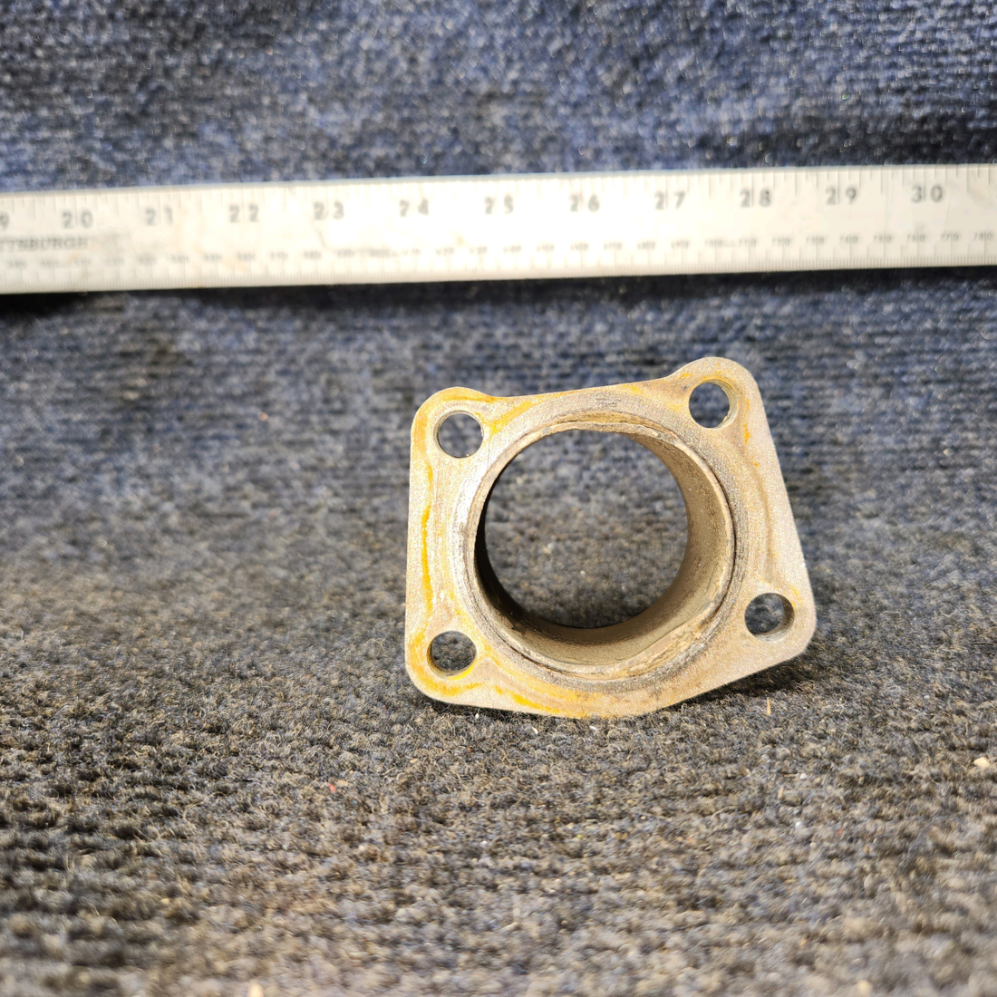 Used aircraft parts for sale, 96-950002-47 BEECHCRAFT 95-55B Exhaust Riser/Stub Assembly Cylinders 1 & 2 - Price per Each