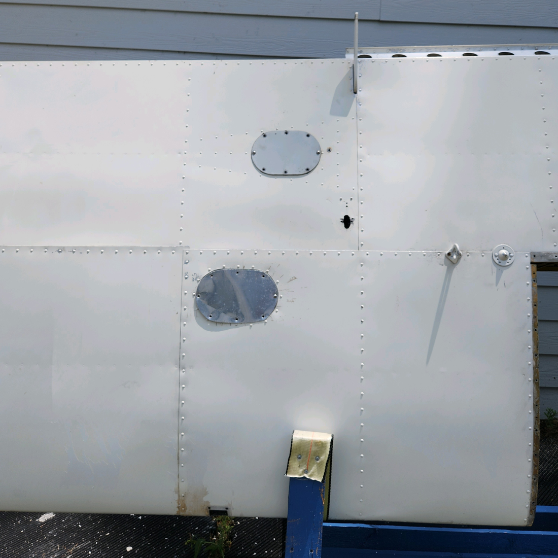 Used aircraft parts for sale, 66601-004 PIPER PA28-140 WING STRUCTURE LH-LESS FUEL TANK