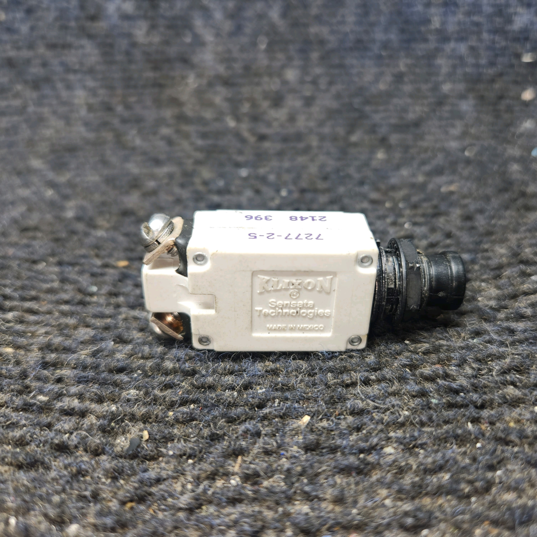 Used aircraft parts for sale, 7277-2-5 Klixon 7277 Cessna 172E Circuit Breaker  5 AMP Price Per Each