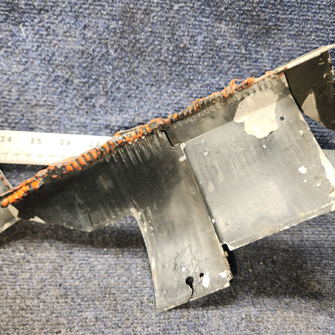 Used aircraft parts for sale, 2455044-1 Cessna 172RG FRONT LEFT BAFFLE ASSY