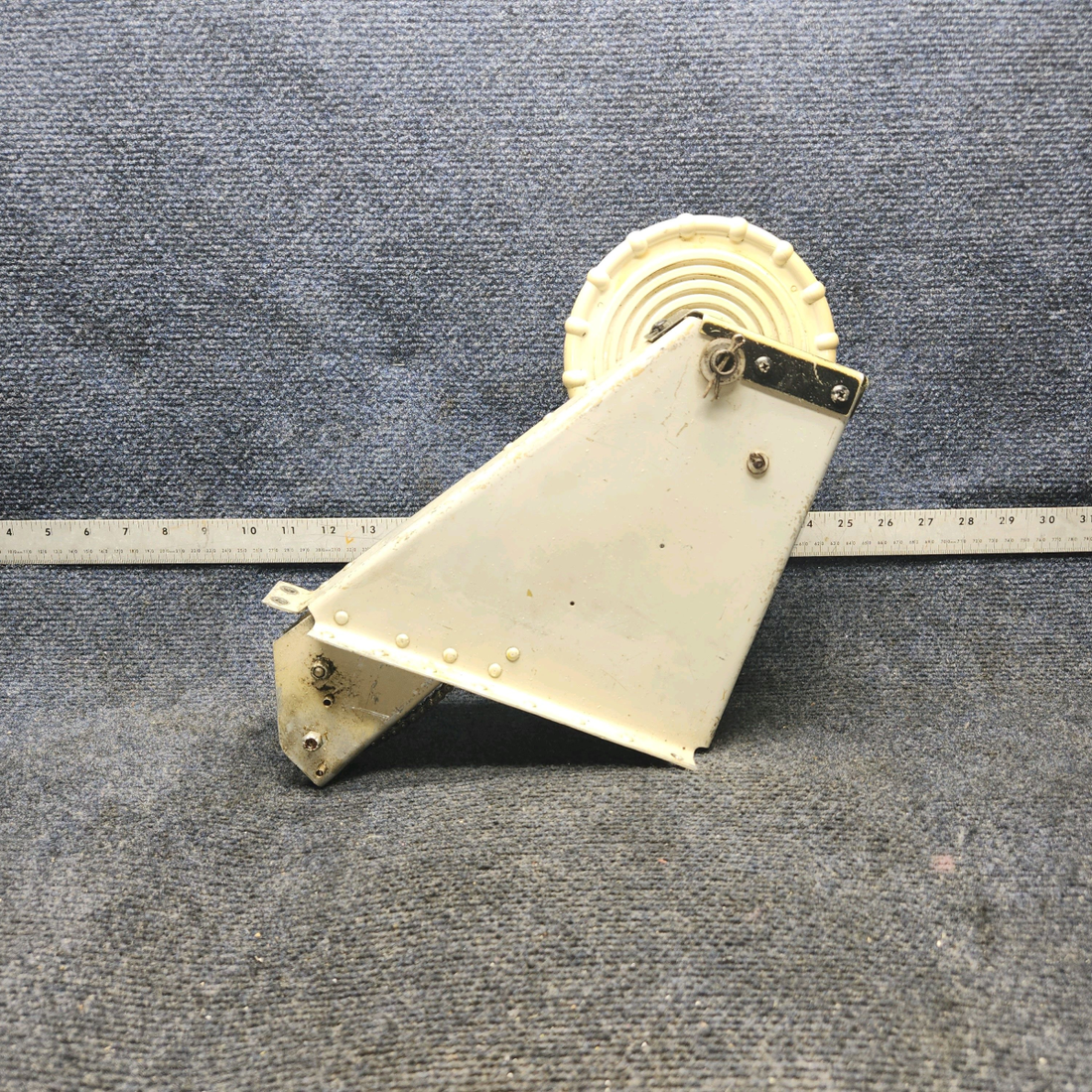 Used aircraft parts for sale, 169-524041-7 Beechcraft A24R Stabilator Tab Control Mechanism