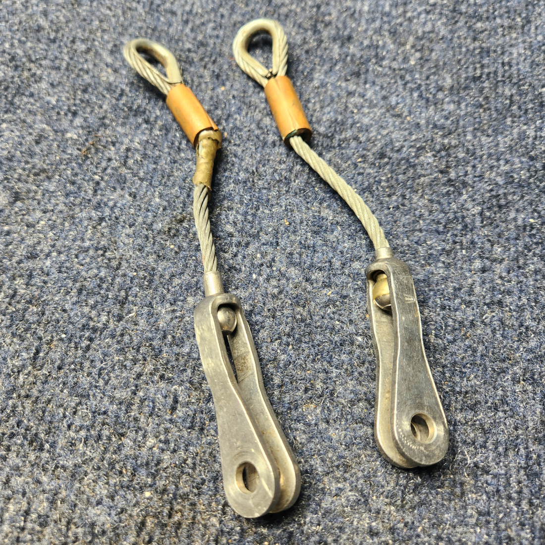 Used aircraft parts for sale, 96908-000 Piper PA32RT-300 SEAT BELT ATTACH CABLE ASSEMBLY (FORWARD OR AFT) PRICE PER EACH