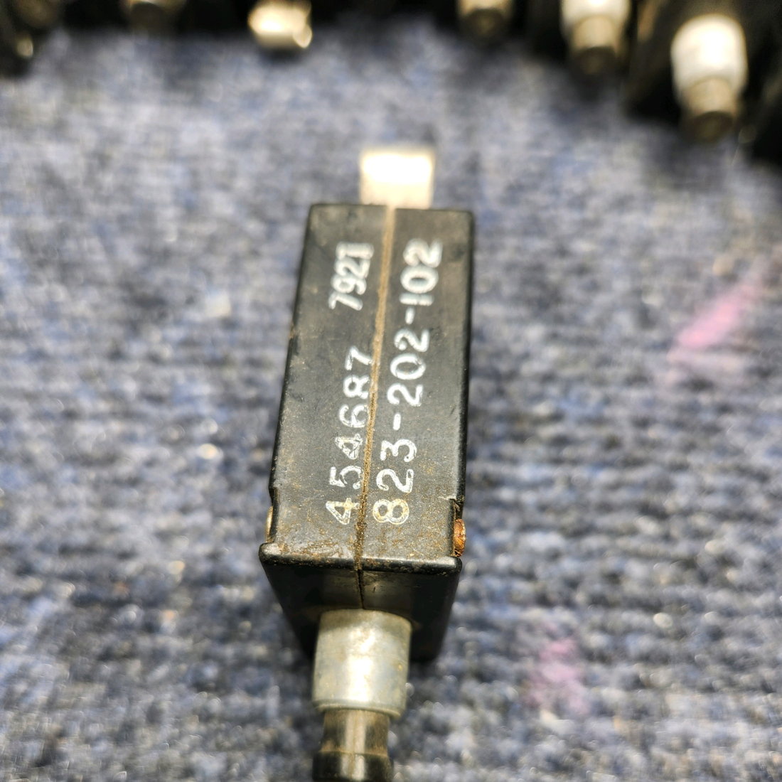 Used aircraft parts for sale, 823-202-102 Wood Piper pa-31T AMF BREAKER 2 AMP " PRICE PER EACH"