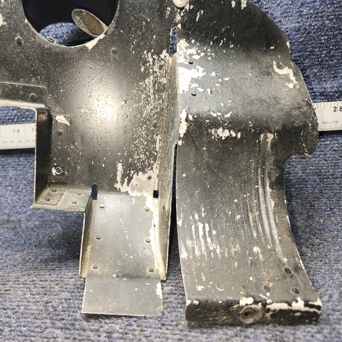 Used aircraft parts for sale, 66677-00 Lycoming O-320 PIPER PA28-140 Rear Baffle - RH