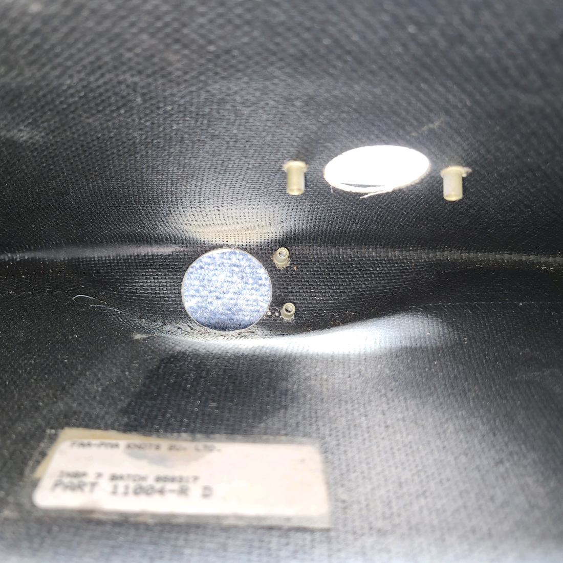 Used aircraft parts for sale, 0523565-200 CESSNA 172K WING TIP ASSEMBLY RH - HAS HOLE FOR STROBE.