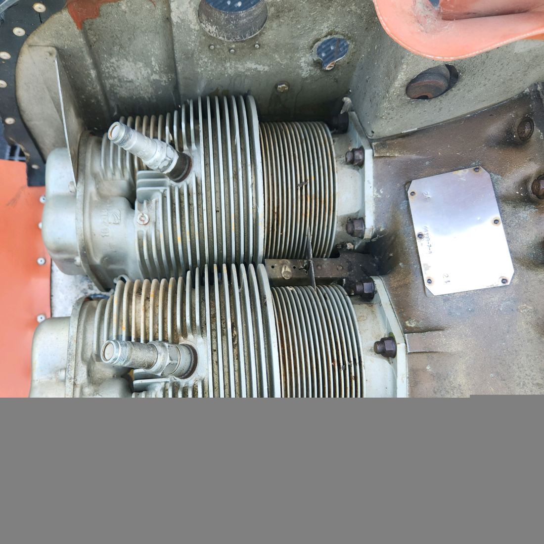 Used aircraft parts for sale, O-200-A TCM Continental cessna 150G Engine and Propeller Combo