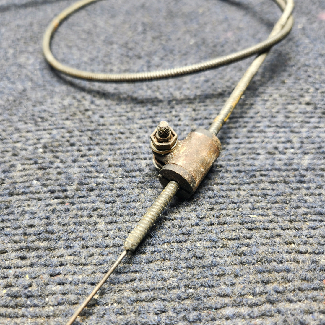 Used aircraft parts for sale, 169-380005-5 Beechcraft A23A Musketeer Custom III CABIN HEAT CONTROL CABLE (47-1/4”)