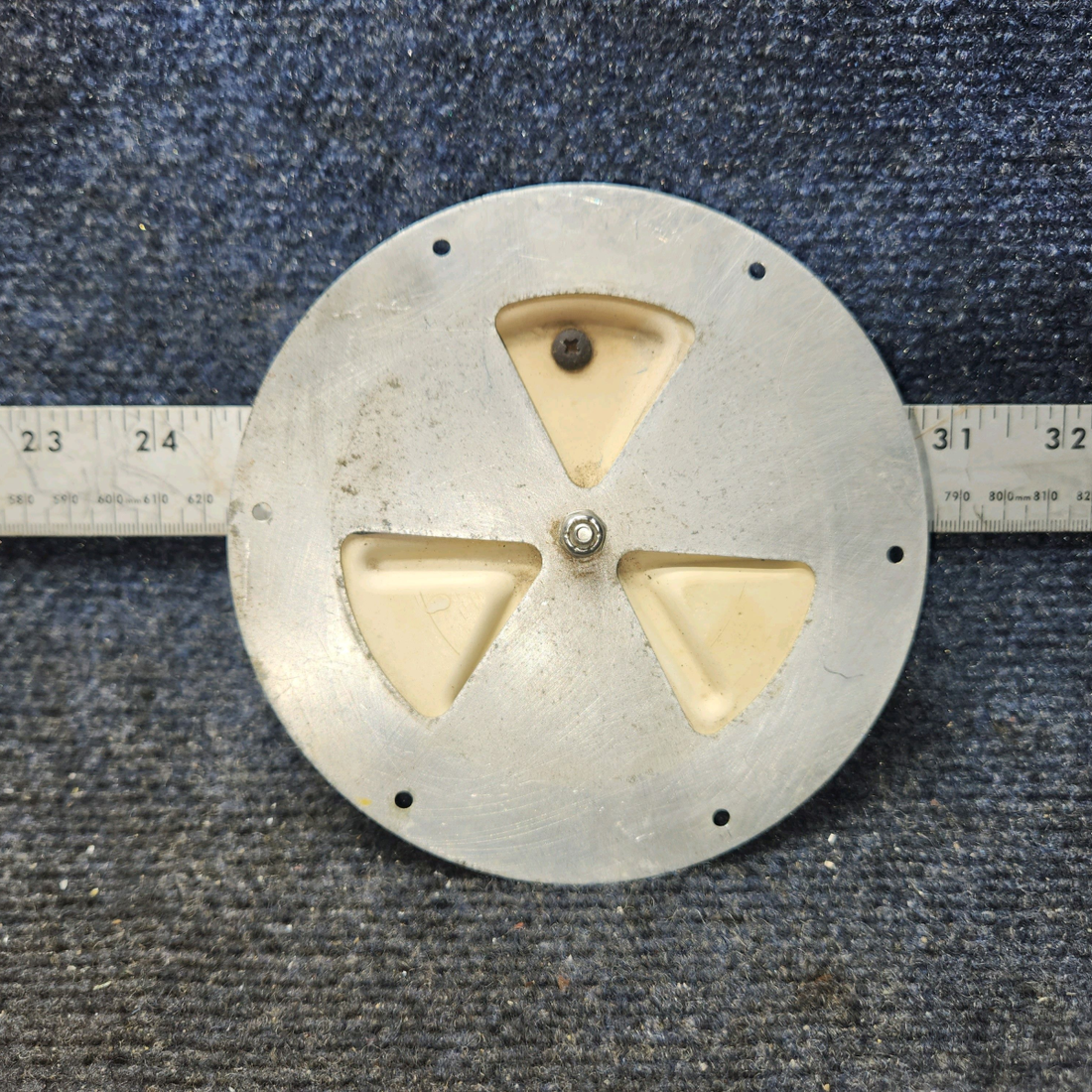 Used aircraft parts for sale, 62973-005 Piper PA32RT-300 Cabin Exhaust Vent Disc Assembly