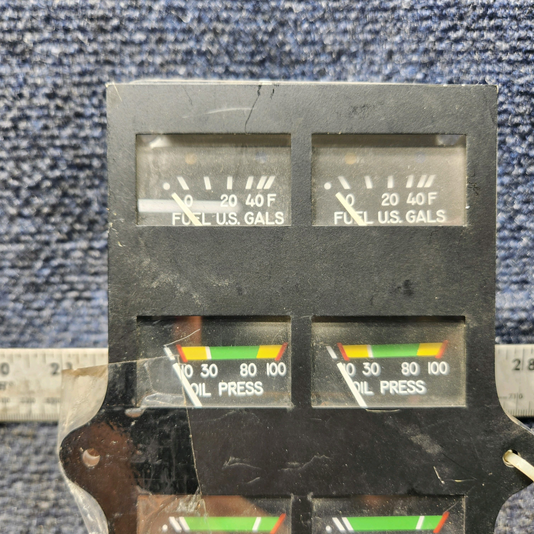 Used aircraft parts for sale, 548-584 Rochester Gauges Piper PA34-220T Intrument Gauge Cluster (12V)