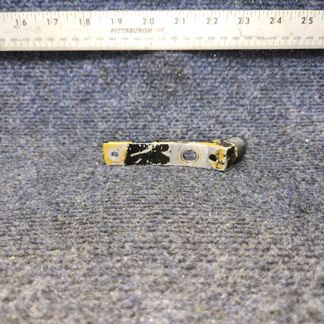 Used aircraft parts for sale, 21725-000 PIPER PA-24-250 Nose Gear Aligner Support Bracket