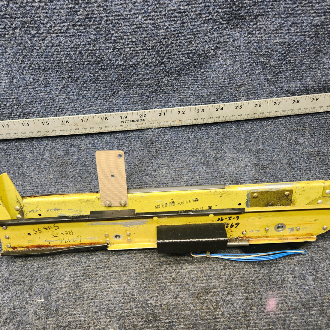 Used aircraft parts for sale, 89300-002 PIPER PA28-161 Warrior III BRAKE CHANNEL ASSEMBLY