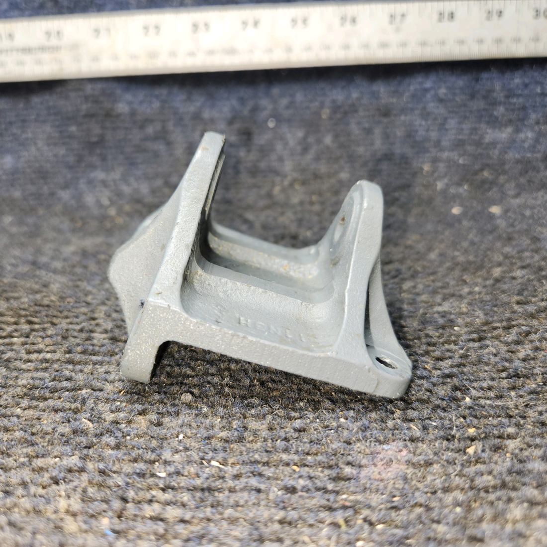 Used aircraft parts for sale, 35-524136 BEECHCRAFT F35 Rudder Pedal Bellcrank Support