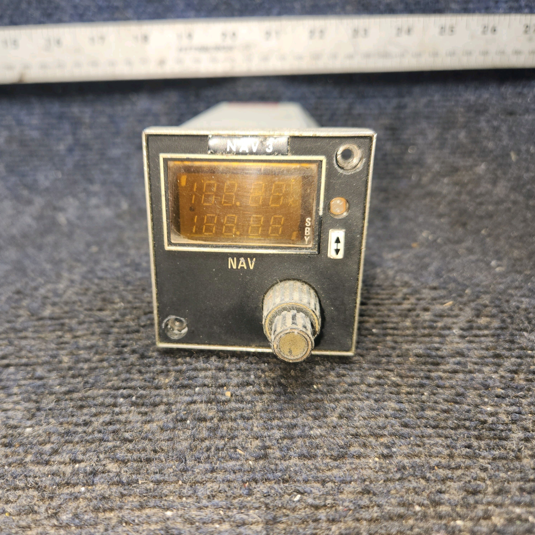 Used aircraft parts for sale, 071-1216-22 Bendix King KFS-564 Cessna 180 Nav Control