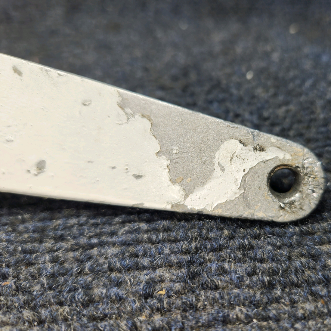 Used aircraft parts for sale, 38232-004 Piper PA32RT-300 Nose Gear Spring Arm Assembly Forward