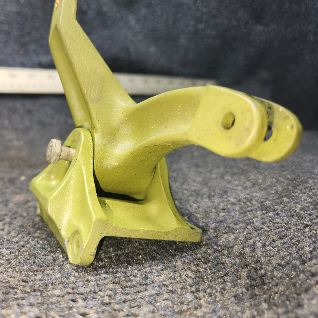 Used aircraft parts for sale, 35-524138-2 BEECHCRAFT 95-55B Rudder Pedal Bellcrank Assy  w/Base - RH