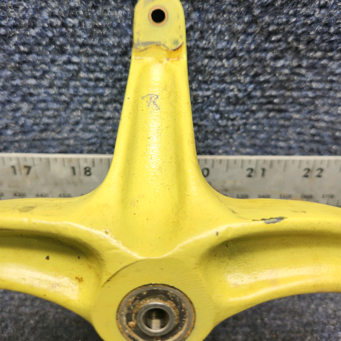 Used aircraft parts for sale, 002-410039-7 Beechcraft F33A RUDDER CONTROL BELLCRANK RH W RODS