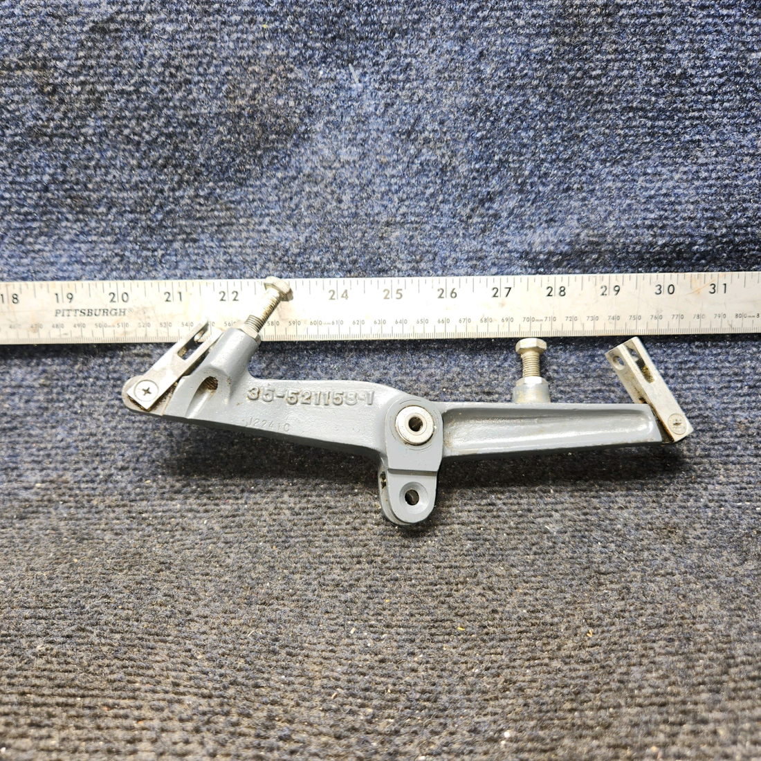 Used aircraft parts for sale, 35-521158 BEECHCRAFT F35 Aileron Bellcrank Assy - RH