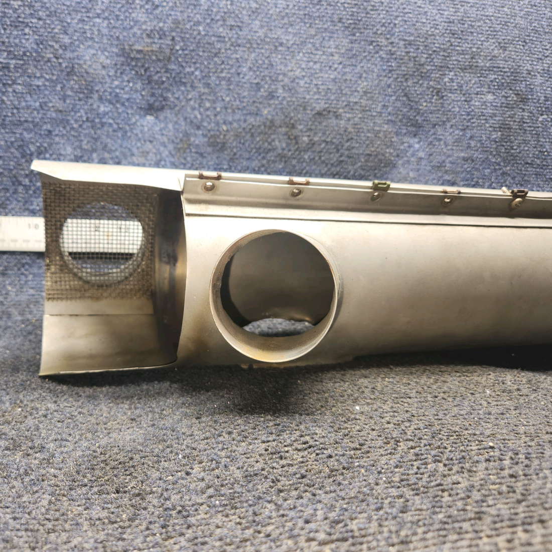 Used aircraft parts for sale, 099001-136 Beechcraft C23 SUNDOWNER Shroud Muffler Assembly