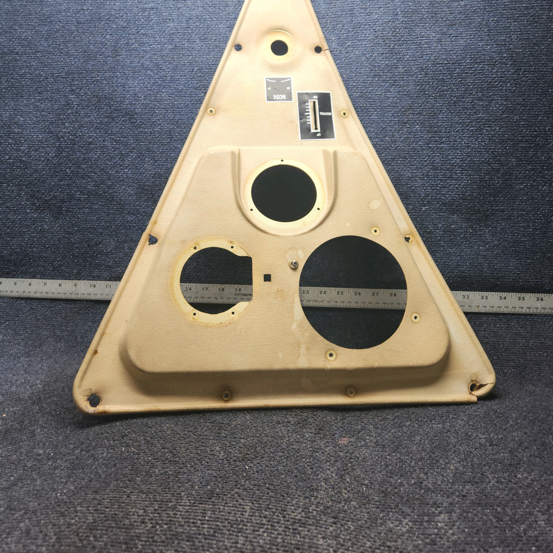 Used aircraft parts for sale, 63428-09 Piper PA28-140 Panel Light Cabin  Assy