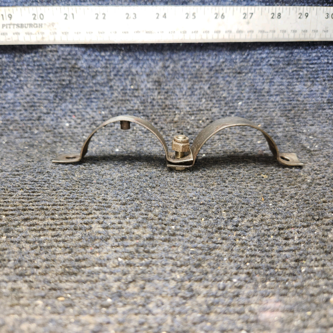 Used aircraft parts for sale, 0550157-5 Continental O-300-D Cessna 172 Exhaust Clamp