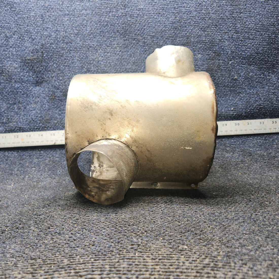 Used aircraft parts for sale, 35-950129-1 BEECHCRAFT F35 Exhaust Shroud Assembly