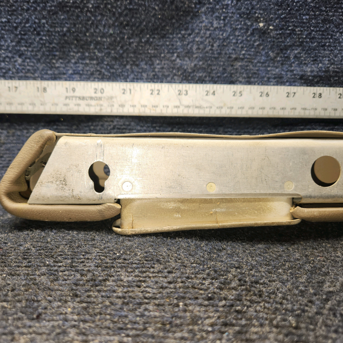 Used aircraft parts for sale, 96-534024-45C BEECHCRAFT 95-55B Co-Pilot Cabin Door Armrest