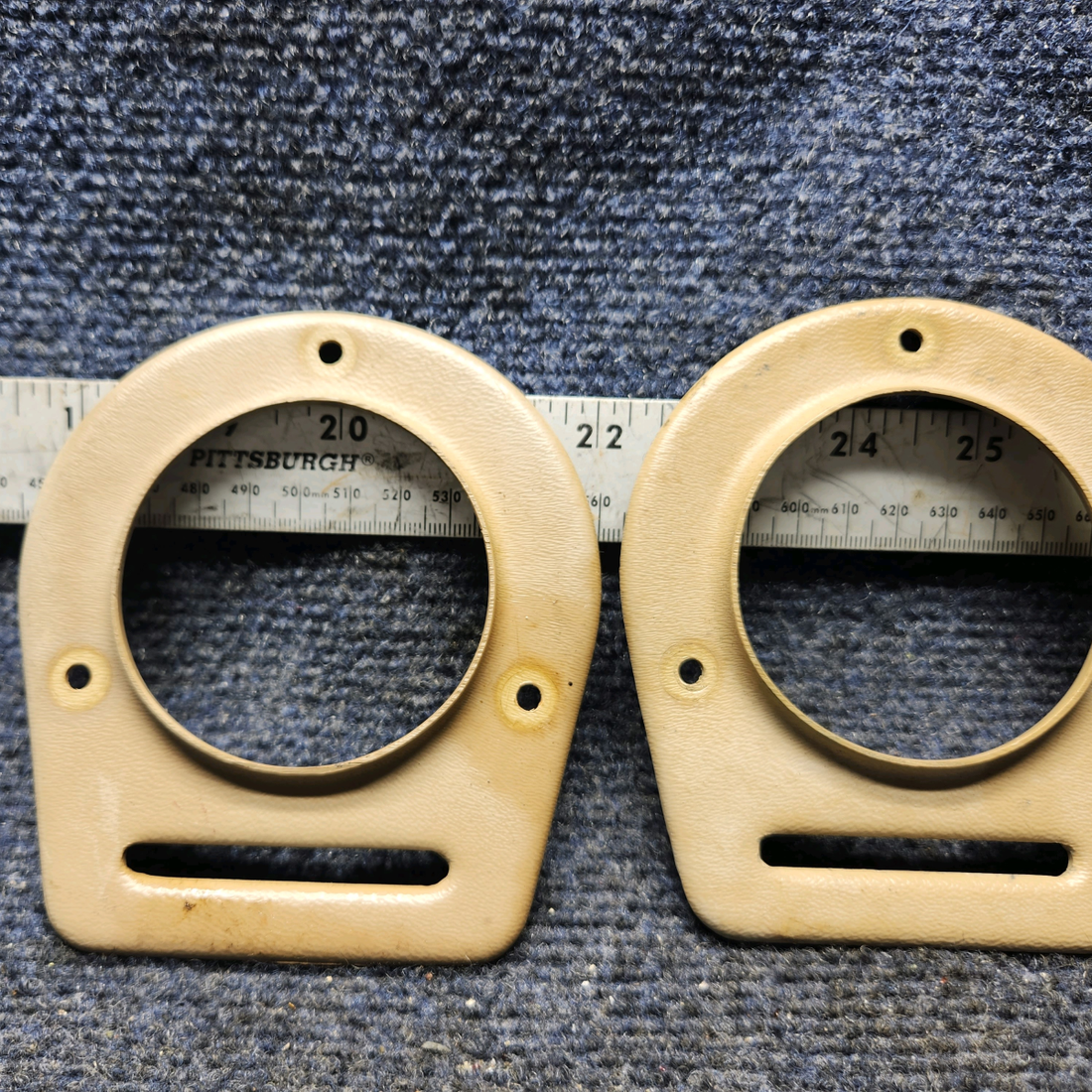 Used aircraft parts for sale, 65735-006 Piper PA28-140 Flange Air Vent - Price per Each