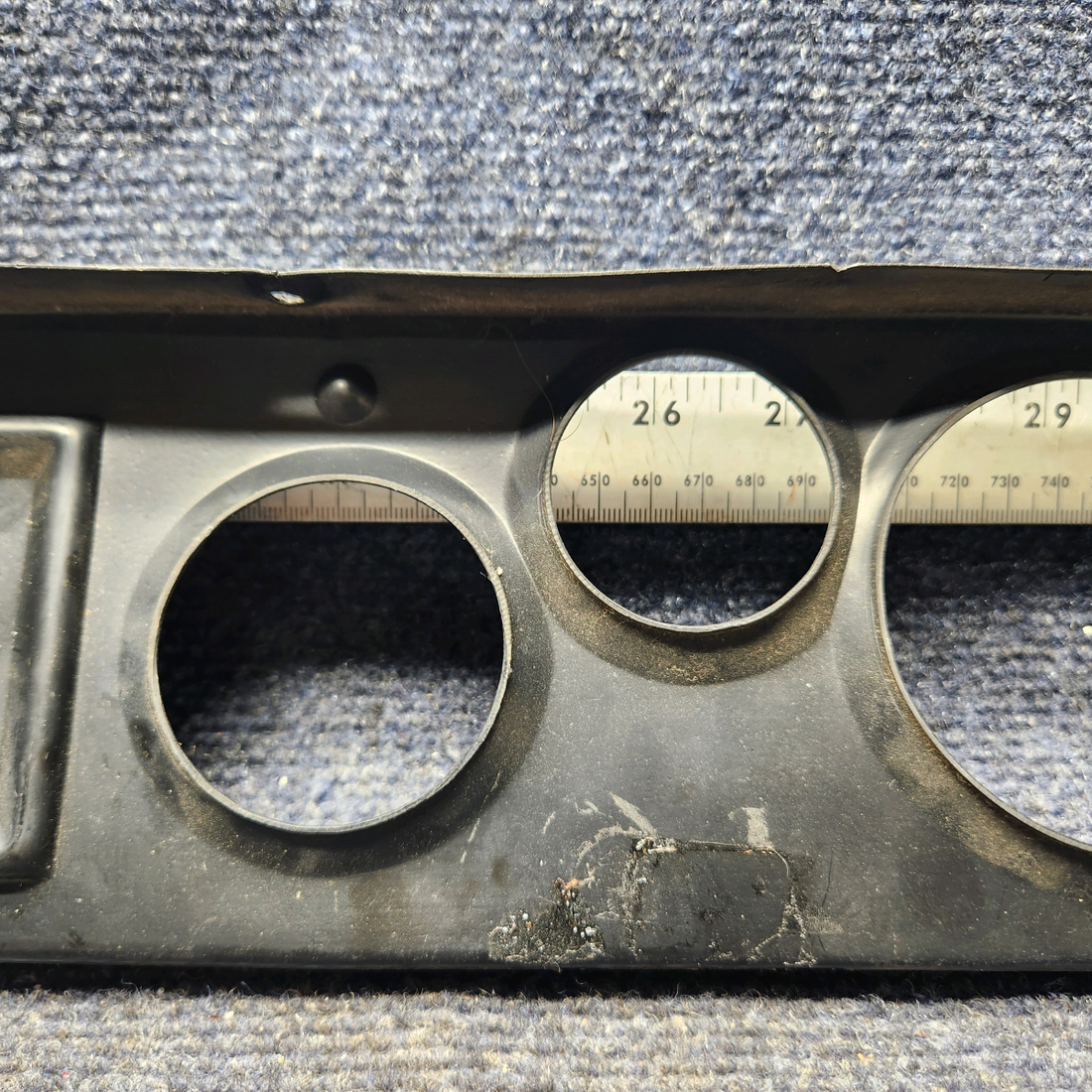 Used aircraft parts for sale, 66918-16 Piper PA28-140 Lower Left Instrument Panel Cover - LH